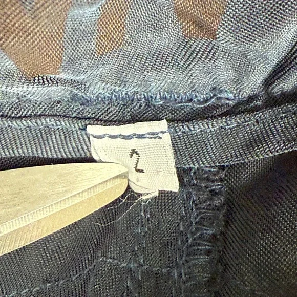 Johnny‎ Was Marika Cupro Pants Unisex 2 Cargo Utility Pockets Lightweight PG2160 - Picture 4 of 14